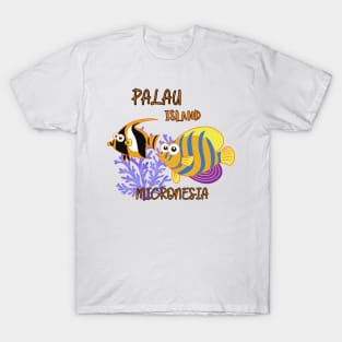 Palau Island - Marine Life - Micronesia T-Shirt